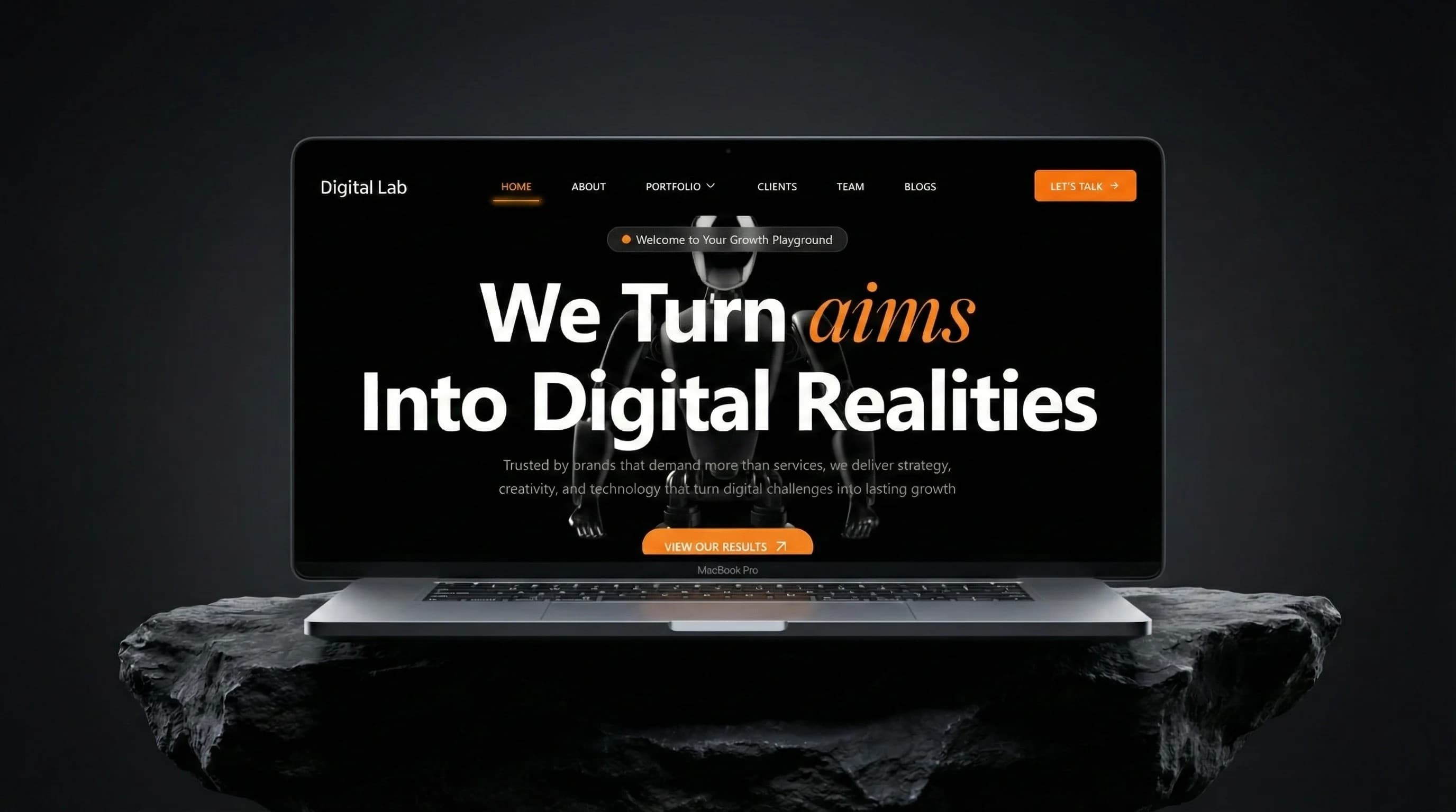 Screenshot of Digital Lab